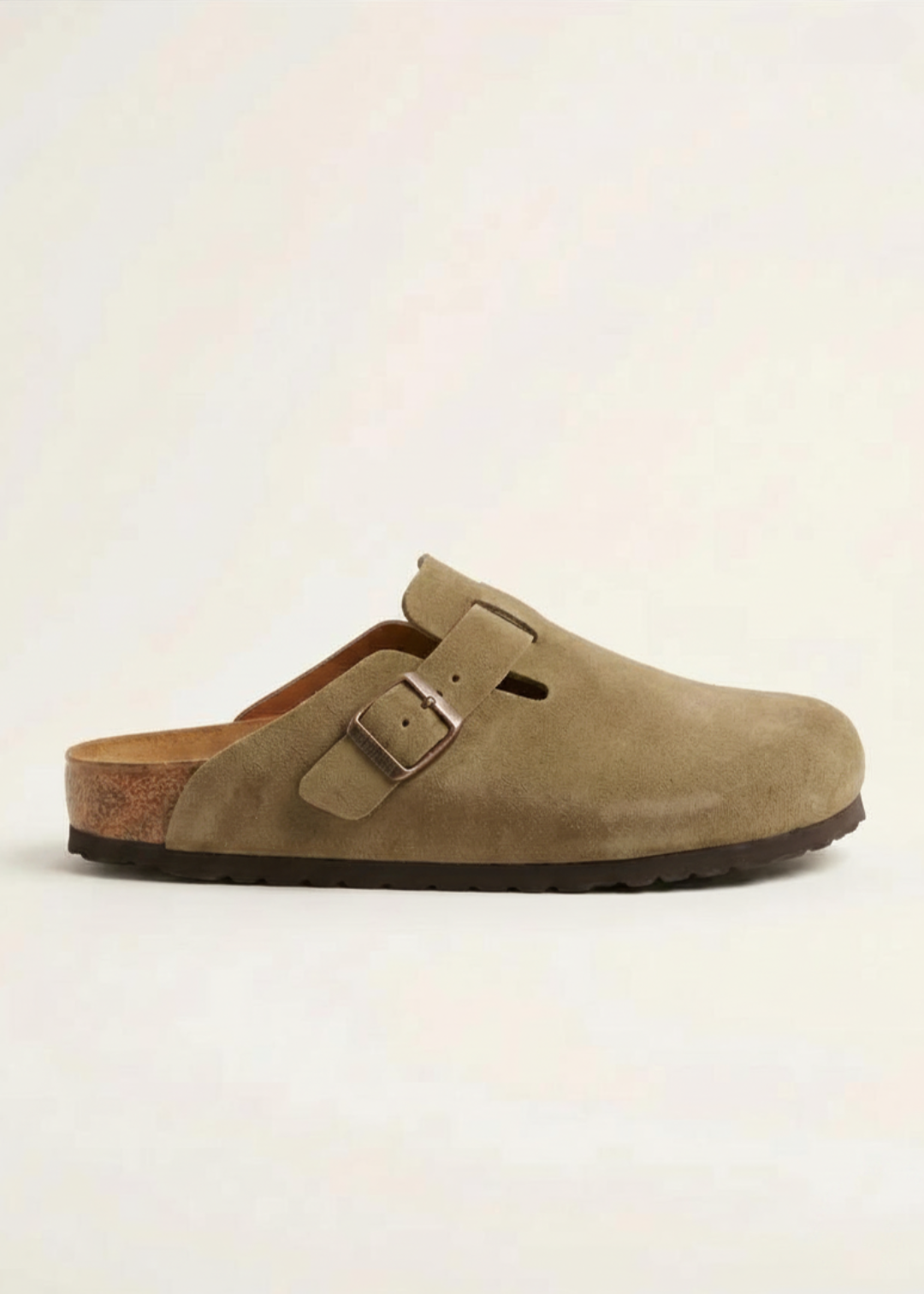 Suede Clogs