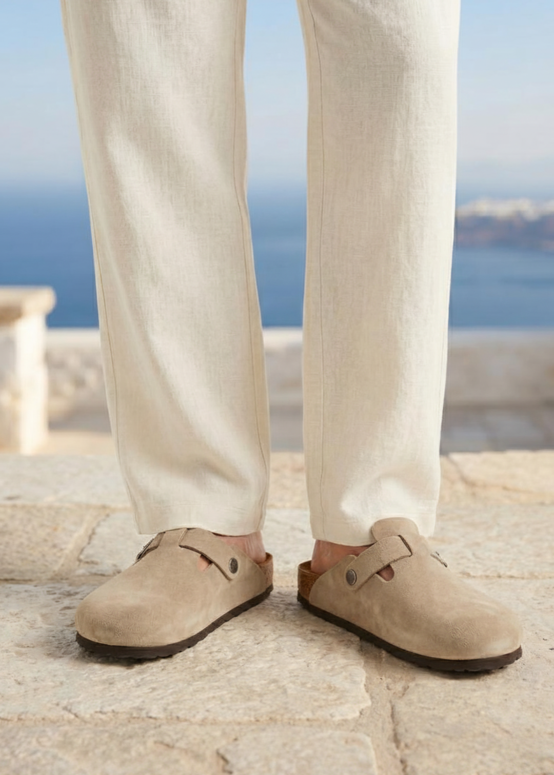 Suede Clogs