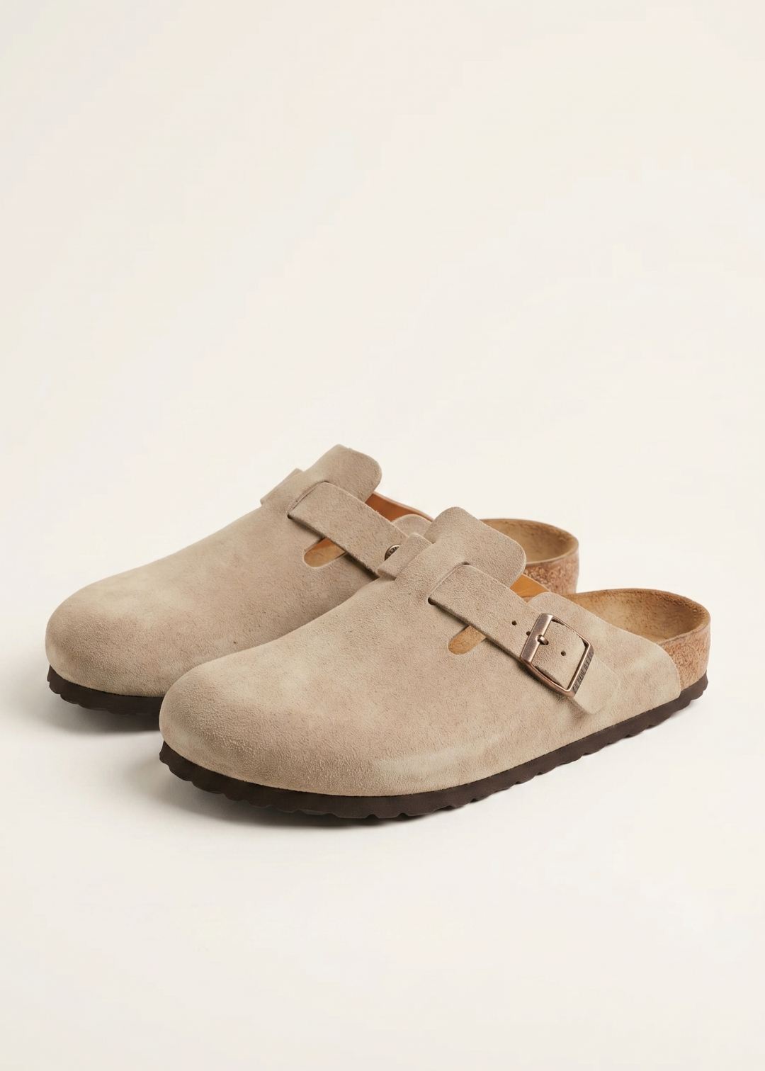 Suede Clogs