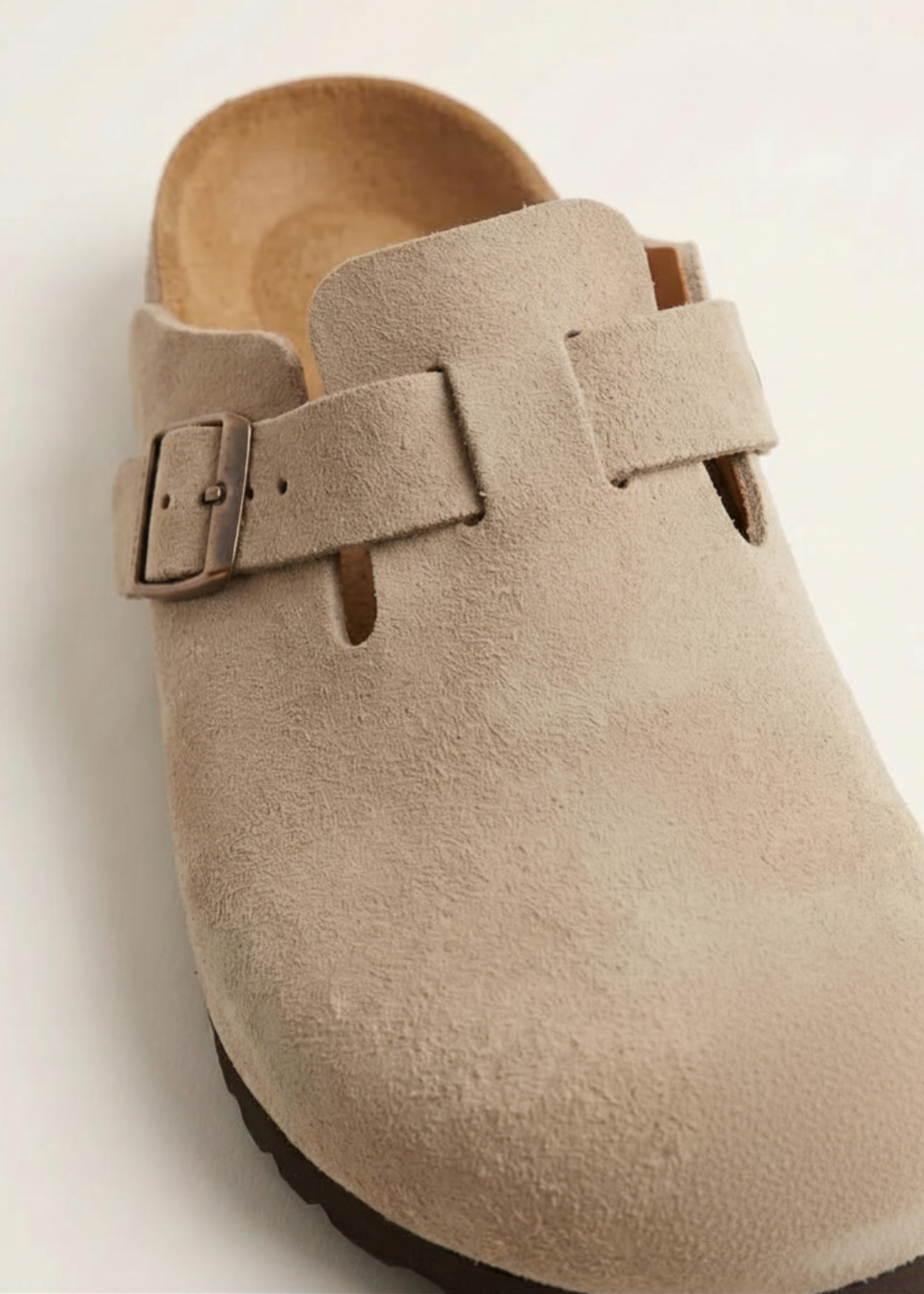 Suede Clogs