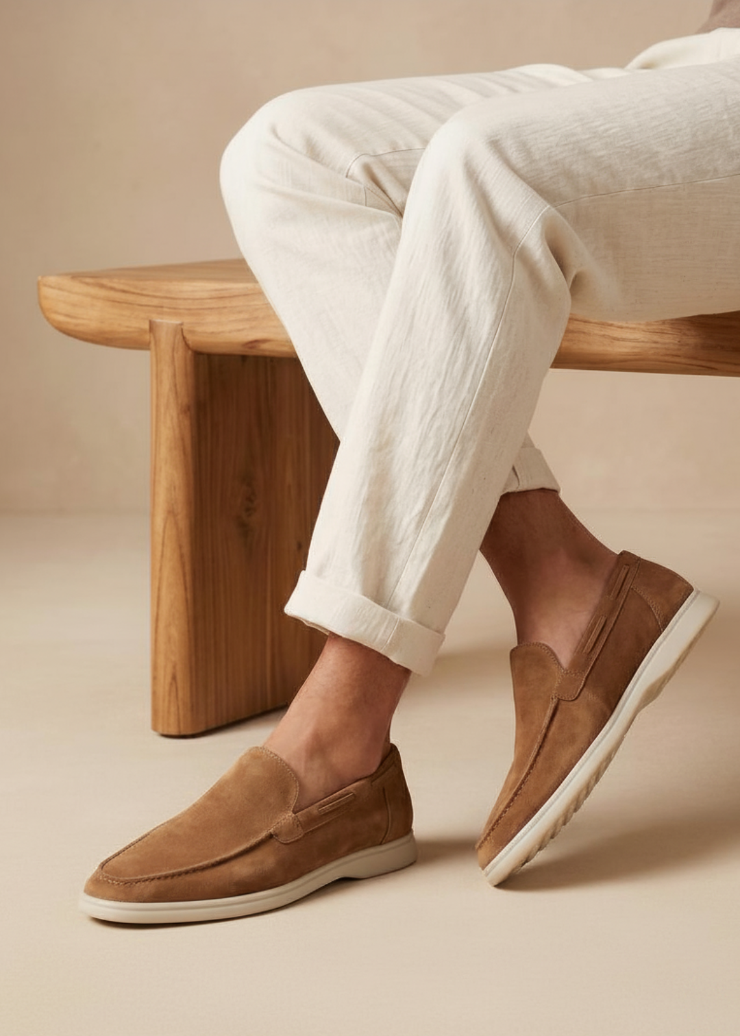 Classic Suede Loafers