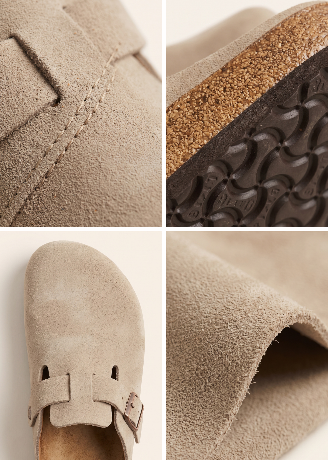 Suede Clogs